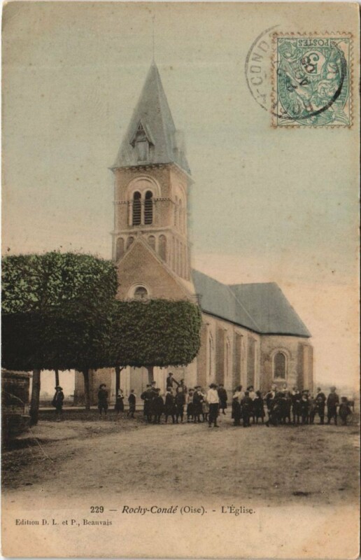 Carte postale ancienne Rochy-Conde L'Eglise