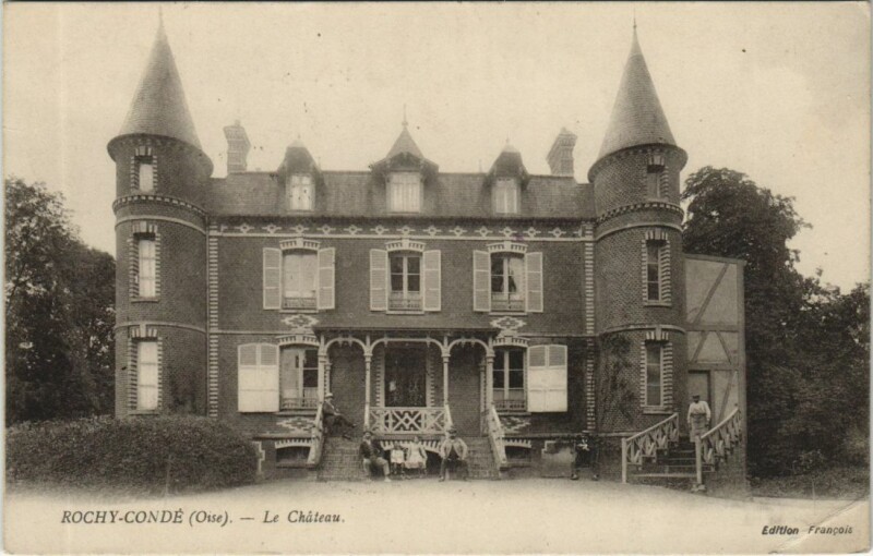 Carte postale ancienne Rochy-Conde Le Chateau