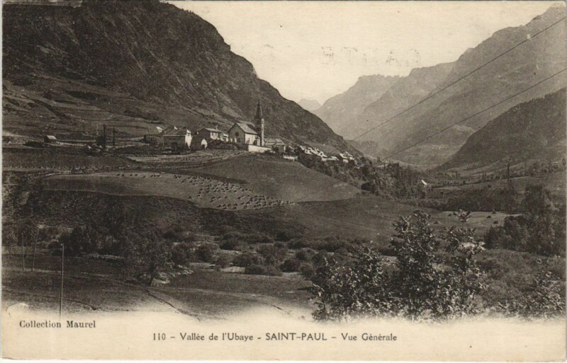 Carte postale ancienne Saint-Paul Vue Generale