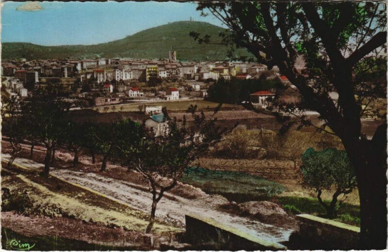 Carte postale ancienne Manosque Vue Generale à Manosque
