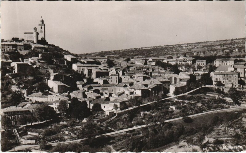 Carte postale ancienne Reillanne Vue Panoramique à Reillanne