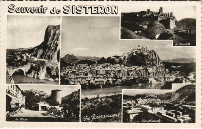 Carte postale ancienne Sisteron Scenes à Sisteron