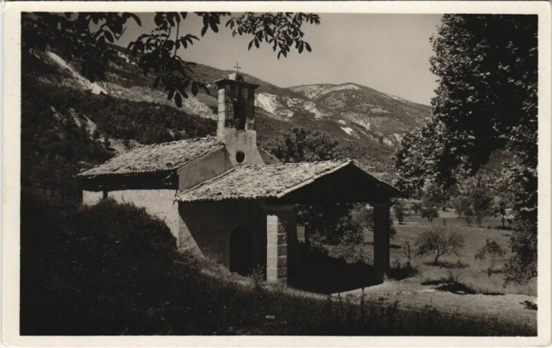 Carte postale ancienne Annot Chapelle de Verimande à Annot