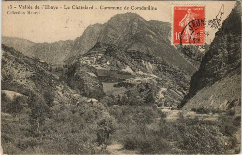 Carte postale ancienne La Condamine-Chatelard Le Chatelard - Commune de Condamine