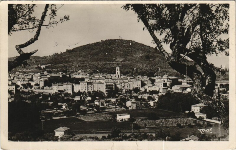 Carte postale ancienne Manosque Vue Generale à Manosque