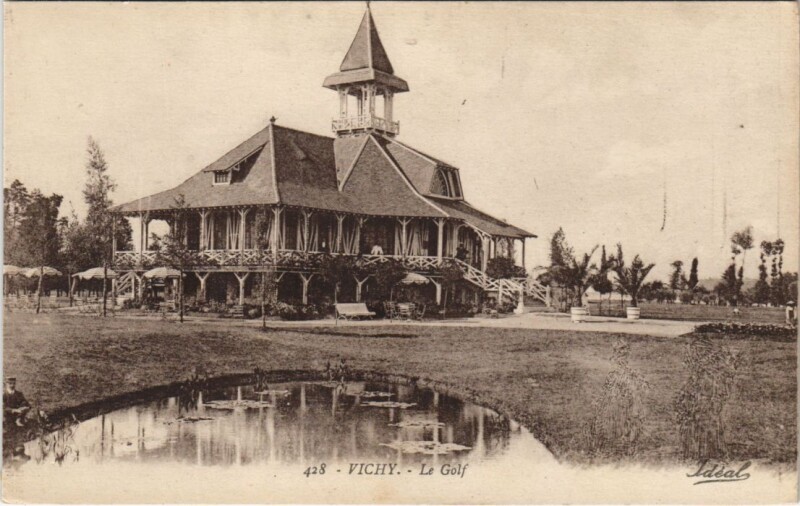 Carte postale ancienne Vichy Le Golf à Vichy