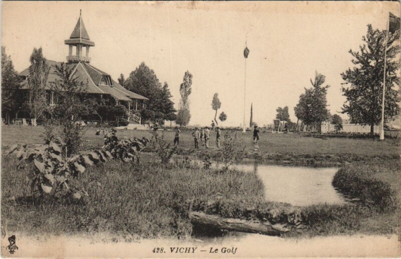 Carte postale ancienne Vichy Le Golf à Vichy