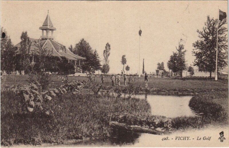 Carte postale ancienne Vichy Le Golf à Vichy