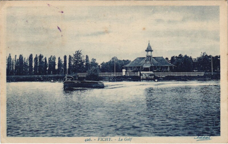 Carte postale ancienne Vichy Le Golf à Vichy