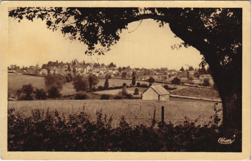 Carte postale ancienne Saint-Leon Vue Generale