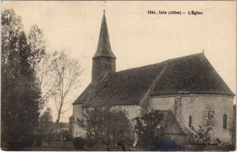 Carte postale ancienne Isle L'Eglise
