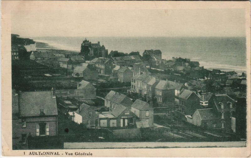 Carte postale ancienne Ault vue generale