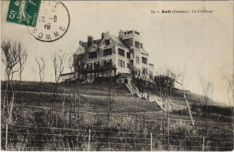 Carte postale ancienne Ault Le Chateau