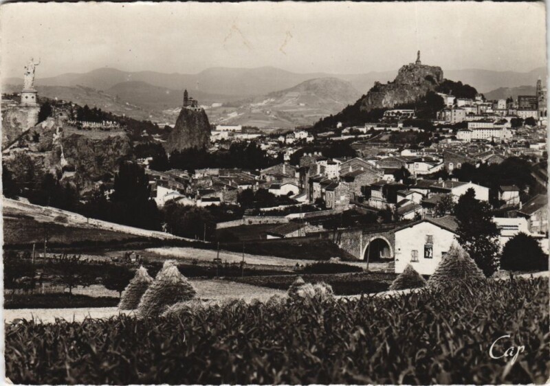 Carte postale ancienne Le Puy Vue Generale