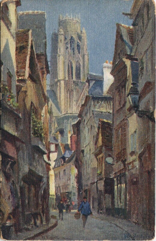 Carte postale ancienne Rouen - damiette à Rouen