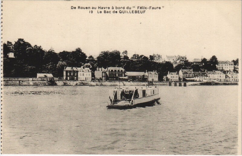 Carte postale ancienne Rouen - Felix faure à Rouen