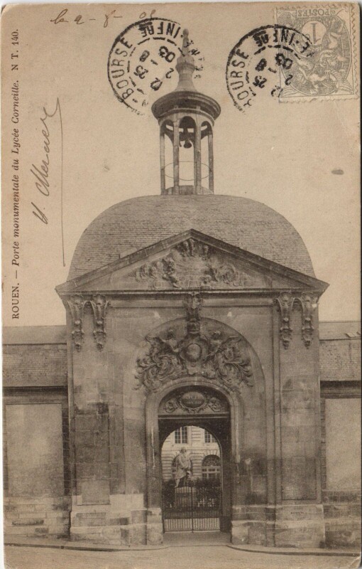 Carte postale ancienne Rouen - Porte monumentale à Rouen