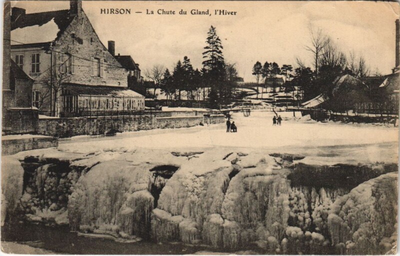 Carte postale ancienne Hirson Le moulin à Hirson