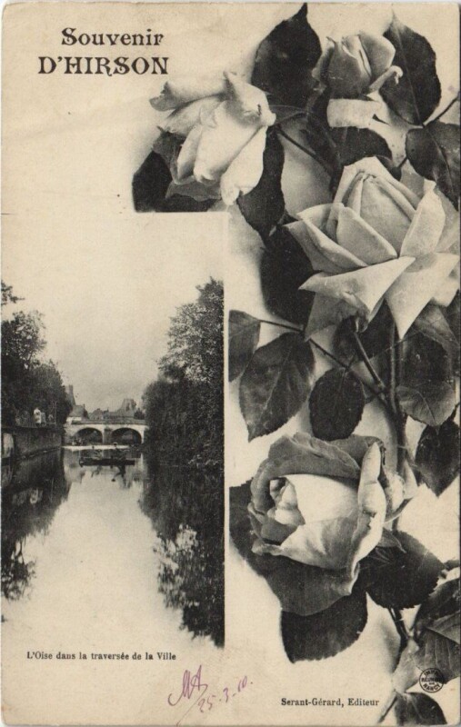 Carte postale ancienne Souvenir de Hirson à Hirson