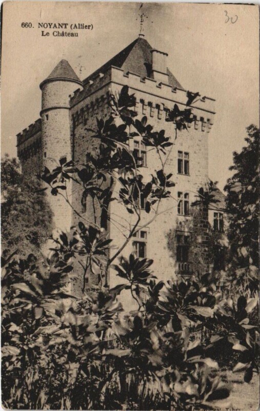 Carte postale ancienne Noyant Le Chateau
