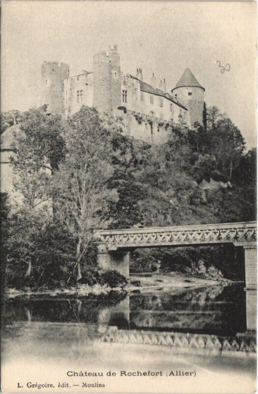 Carte postale ancienne Chateau de Rochefort