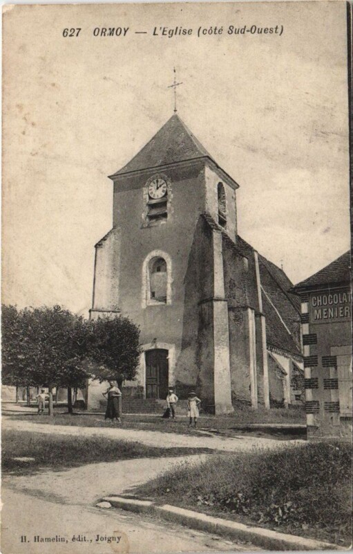 Carte postale ancienne Ormoy l'Eglise à Ormoy