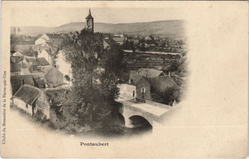 Carte postale ancienne Pontaubert à Pontaubert