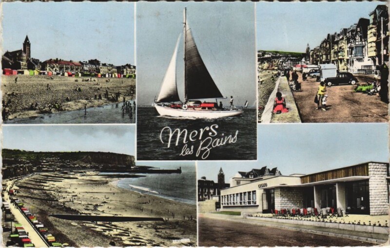 Carte postale ancienne Mers-Les-Bains à Mers-les-Bains