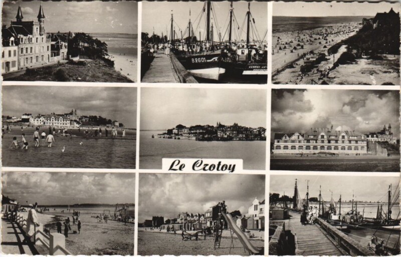 Carte postale ancienne Le Crotoy au Crotoy