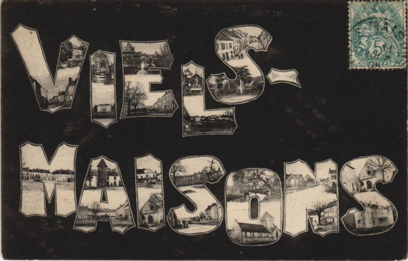 Carte postale ancienne Viels-Maisons à Viels-Maisons