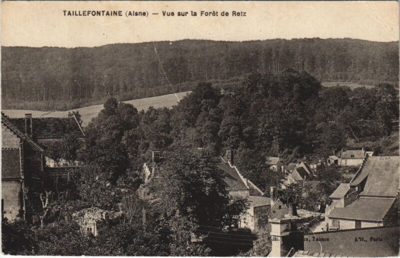 Carte postale ancienne Taillefontaine à Taillefontaine