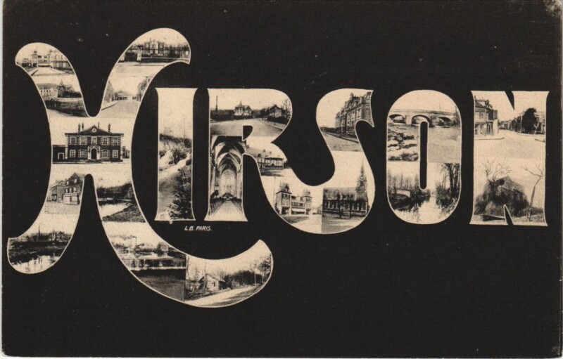 Carte postale ancienne Hirson à Hirson