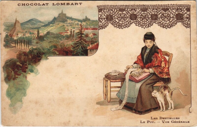Carte postale ancienne Le Puy - Vue générale