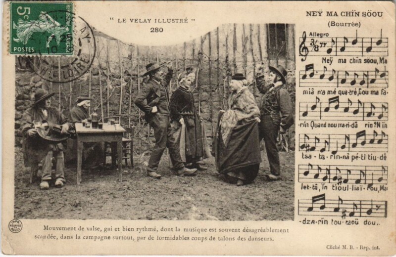 Carte postale ancienne Le Velay illustre
