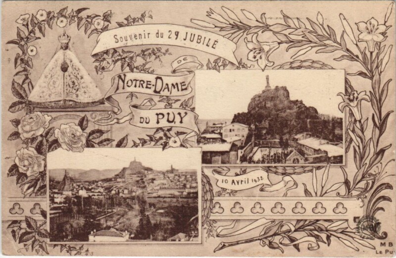 Carte postale ancienne Souvenir du notre dame