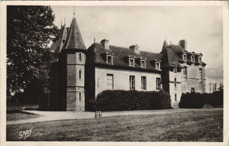 Carte postale ancienne Mezidon Le Chateau du Breuil