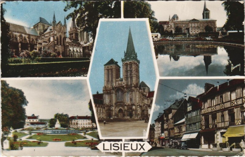 Carte postale ancienne Lisieux Scenes à Lisieux