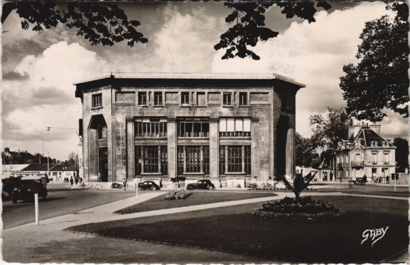 Carte postale ancienne Caen Hotel des P.T.T.