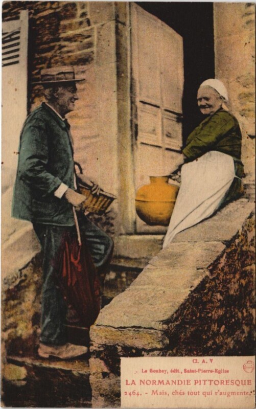 Carte postale ancienne La Normandie Pittoresque - Types