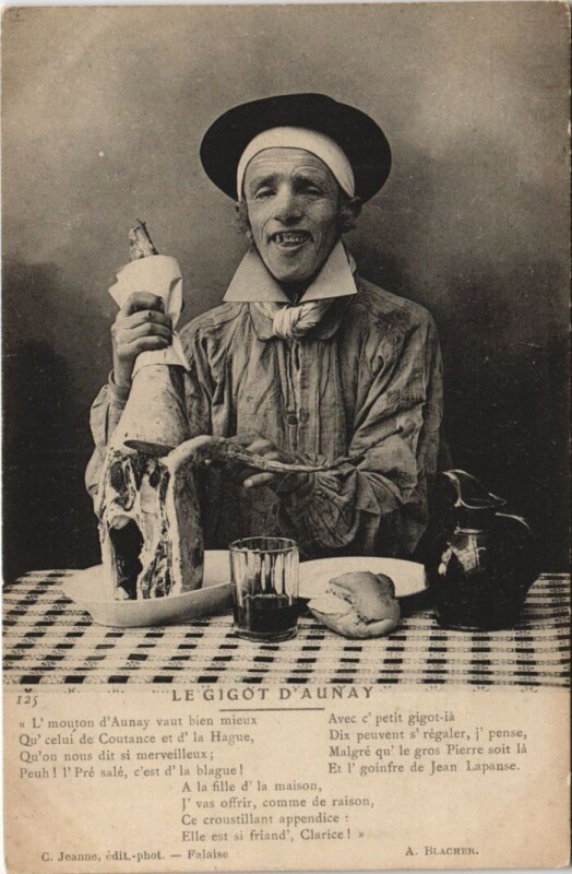 Carte postale ancienne Le Gigot d'Aunay