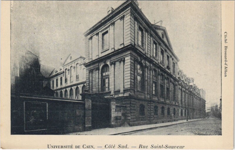 Carte postale ancienne Caen Universite
