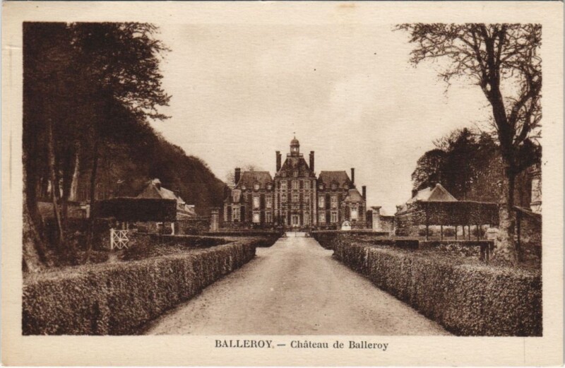 Carte postale ancienne Balleroy Chateau de Balleroy