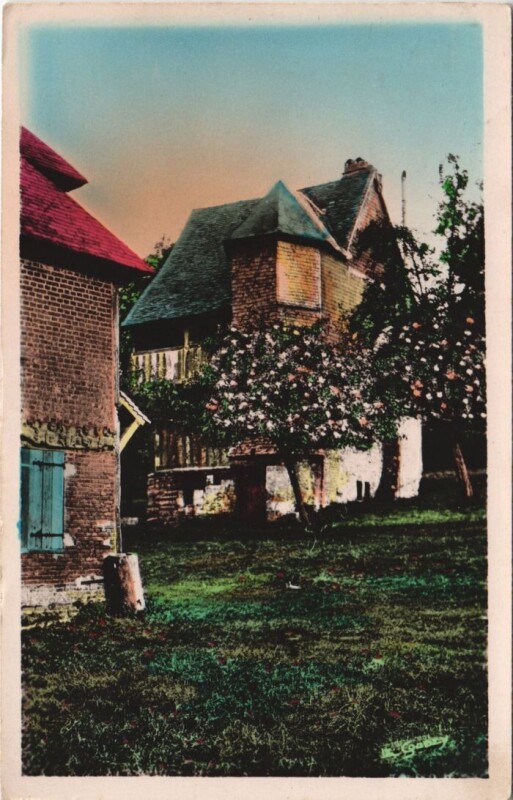 Carte postale ancienne Honfleur Vieux Manoir de Vasouy à Honfleur