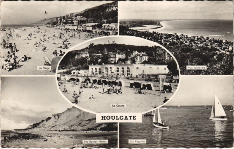 Carte postale ancienne Houlgate Scenes à Houlgate