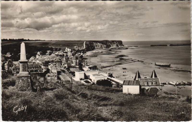 Carte postale ancienne Arromanches Vue d'Ensemble