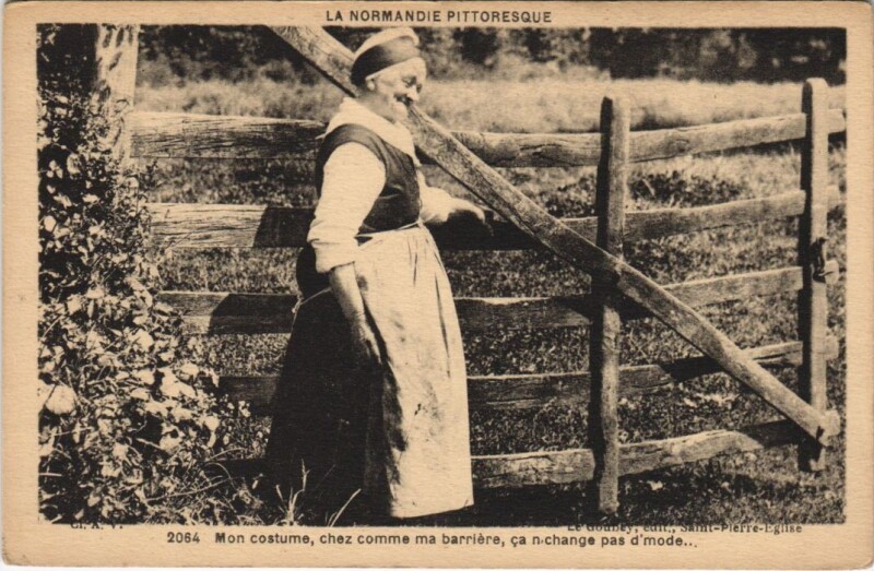 Carte postale ancienne Vieille Femme - Type