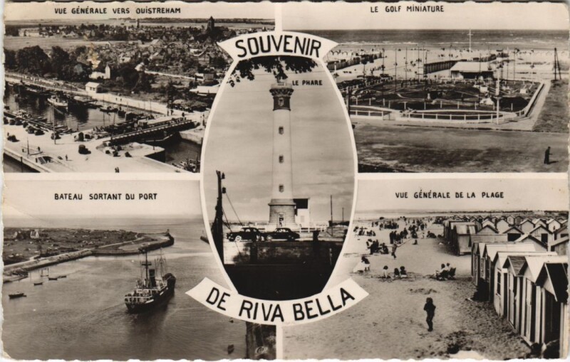 Carte postale ancienne Riva-Bella Scenes