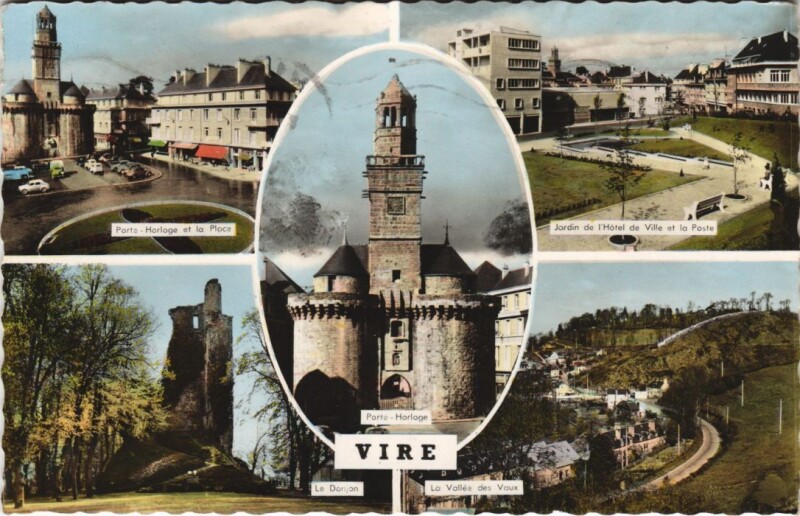 Carte postale ancienne Vire Scenes