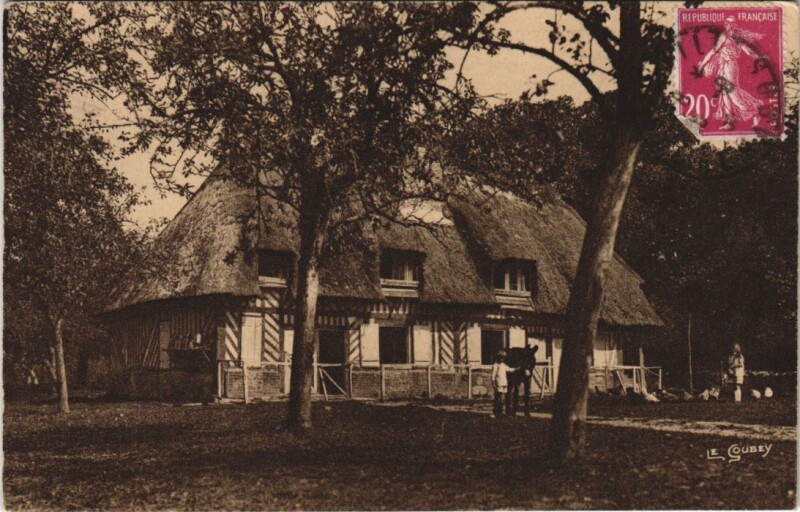 Carte postale ancienne Ferme Normande