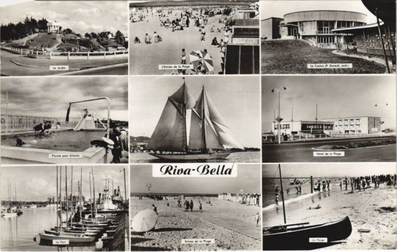 Carte postale ancienne Riva-Bella Scenes